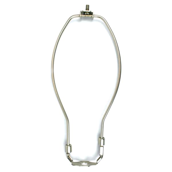 Jandorf Harp, 10", Brushed Pewter Lamp Harp C60125 - main